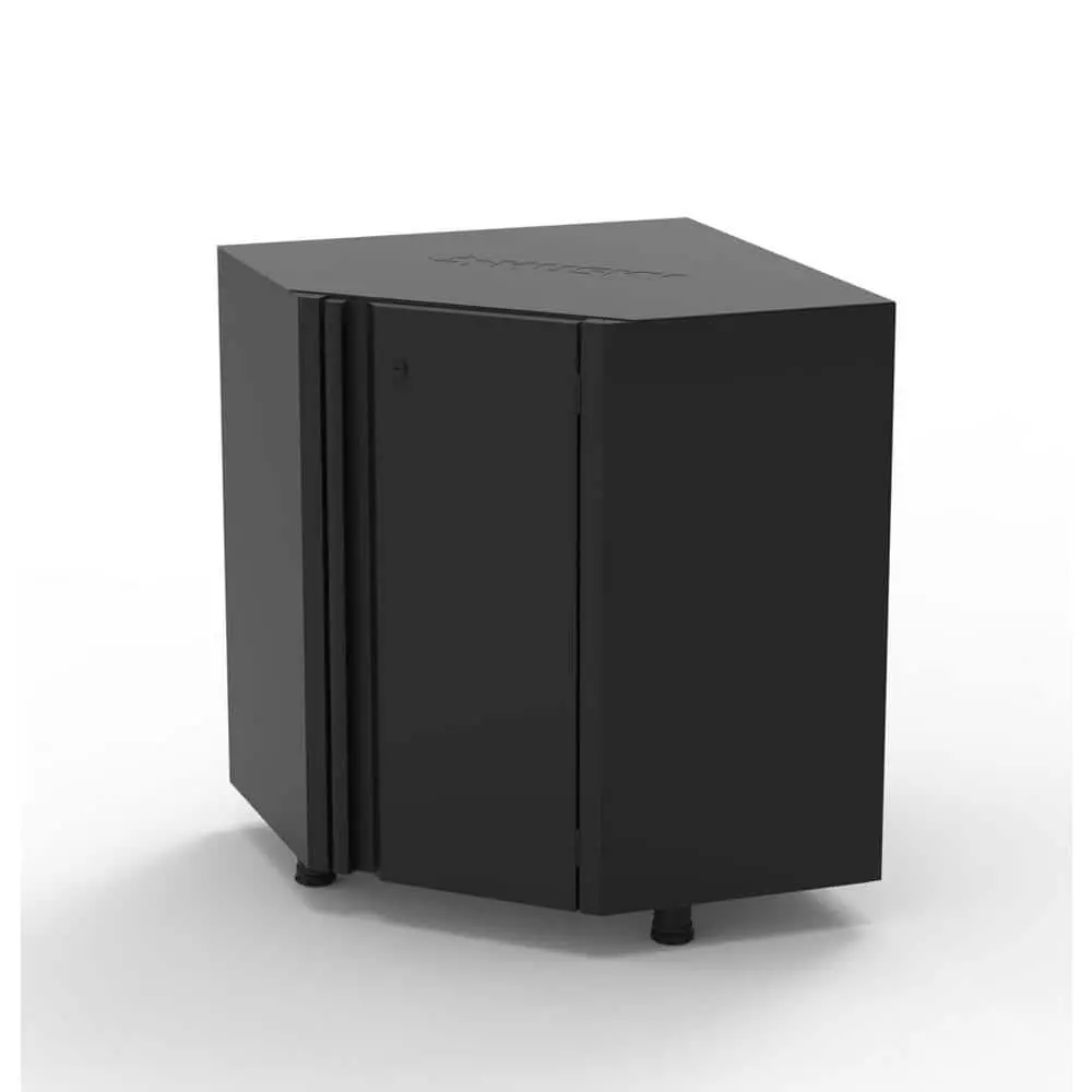 Husky Regular Duty Welded 24-Gauge Steel Corner Garage Base Cabinet in Black (28 in. W x 33.5 in. H x 28 in. D) 7 Husky Regular Duty Welded 24-Gauge Steel Corner Garage Base Cabinet in Black (28 in. W x 33.5 in. H x 28 in. D) - Image 5