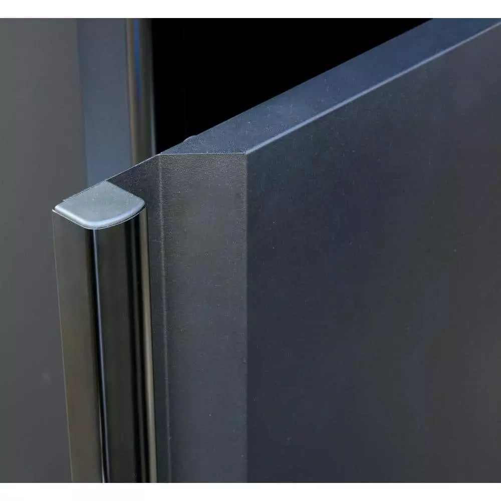 Husky Regular Duty Welded 24-Gauge Steel Freestanding Garage Cabinet in Black (31 in. W x 75 in. H x 20 in. D) 12 Husky Regular Duty Welded 24-Gauge Steel Freestanding Garage Cabinet in Black (31 in. W x 75 in. H x 20 in. D) - Image 10