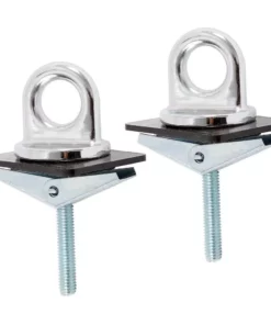 Husky Chrome Toggle Anchor Point (2-Pack) -Deals Hand Tools Zone Store metallics husky tie down hardware accessories 55648 1f 1000