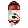 Husky 25 ft. 16/3 Medium-Duty Indoor/Outdoor Extension Cord, Red and Black -Deals Hand Tools Zone Store red black husky general purpose cords hd 791 980 64 1000