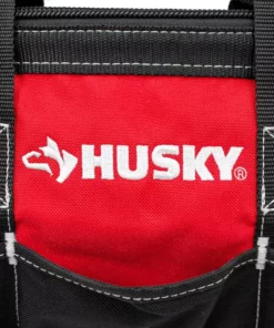 Husky 12 in 4 Pocket Zippered Tool Bag 21 Husky 12 in 4 Pocket Zippered Tool Bag -Deals Hand Tools Zone Store red black husky tool bags hd60012 th 44 1000
