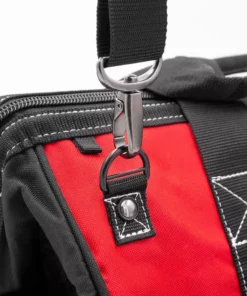 Husky 12 in 4 Pocket Zippered Tool Bag 19 Husky 12 in 4 Pocket Zippered Tool Bag -Deals Hand Tools Zone Store red black husky tool bags hd60012 th 4f 1000