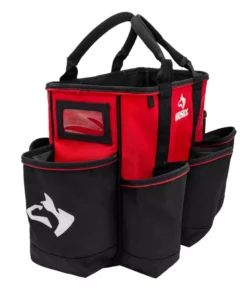 Husky 14 in. 15 Pocket Open Top Supply Tool Bag -Deals Hand Tools Zone Store red black husky tool bags hd60014 th 40 1000