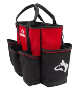 Husky 14 in. 15 Pocket Open Top Supply Tool Bag -Deals Hand Tools Zone Store red black husky tool bags hd60014 th 4f 1000