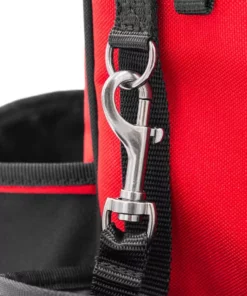 Husky 14 in. 15 Pocket Open Top Supply Tool Bag -Deals Hand Tools Zone Store red black husky tool bags hd60014 th fa 1000