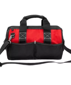 Husky 15 in. 8 Pocket Zippered Tool Bag -Deals Hand Tools Zone Store red black husky tool bags hd60015 th 66 1000