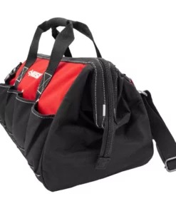 Husky 18 in. 14 Pocket Zippered Tool Bag -Deals Hand Tools Zone Store red black husky tool bags hd60018 th 1f 1000