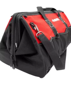 Husky 24 in. 16 Pocket Zippered Tool Bag -Deals Hand Tools Zone Store red black husky tool bags hd60024 th 40 1000