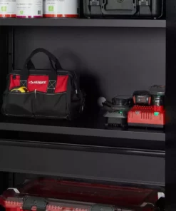 Husky 18 in., 15 in. and 12 in. Tool Bag Combo -Deals Hand Tools Zone Store red black husky tool bags hd60258a th fd 1f 1000