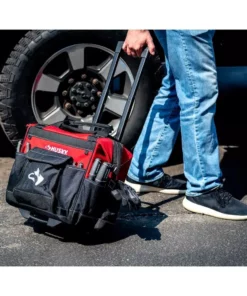 Husky 14 in. 13 Pocket Rolling Tool Bag -Deals Hand Tools Zone Store red black husky tool bags hd65014 th 31 1000