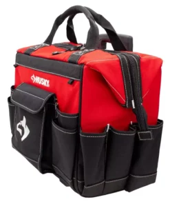 Husky 18 in. 18 Pocket Rolling Tool Bag 18 Husky 18 in. 18 Pocket Rolling Tool Bag -Deals Hand Tools Zone Store red black husky tool bags hd65018 th 1f 1000
