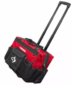 Husky 18 in. 18 Pocket Rolling Tool Bag 17 Husky 18 in. 18 Pocket Rolling Tool Bag -Deals Hand Tools Zone Store red black husky tool bags hd65018 th 4f 1000