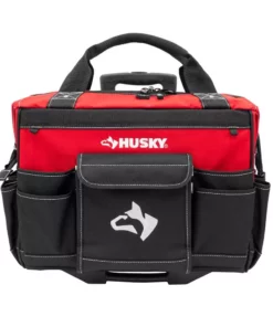 Husky 18 in. 18 Pocket Rolling Tool Bag