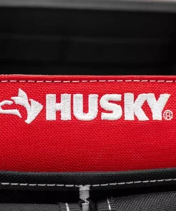 Husky 10 in. 15 Pocket Open Top Tool Bag -Deals Hand Tools Zone Store red black husky tool bags hd70010 th 76 1000
