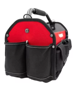 Husky 17 in. 18 Pocket Open Top Tool Bag -Deals Hand Tools Zone Store red black husky tool bags hd70017 th 40 1000