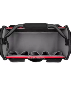 Husky 17 in. 18 Pocket Open Top Tool Bag -Deals Hand Tools Zone Store red black husky tool bags hd70017 th 77 1000