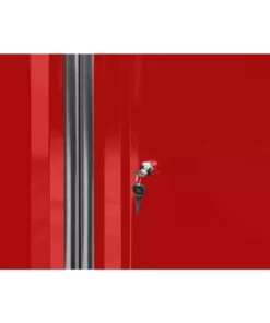 Husky Ready-to-Assemble 24-Gauge Steel 2-Door Garage Base Cabinet in Red (28 in. W x 32 in. H x 18 in. D) -Deals Hand Tools Zone Store red husky free standing cabinets g2802br us 1f 1000