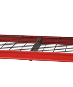 Husky 3-Tier Heavy Duty Industrial Welded Steel Garage Storage Shelving Unit in Red (65 in. W x 54 in. H x 24 in. D) -Deals Hand Tools Zone Store red husky freestanding shelving units hbr652454w3 r d4 1000