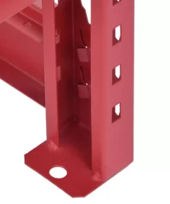 Husky 4-Tier Industrial Duty Steel Freestanding Garage Storage Shelving Unit in Red (77 in. W x 78 in. H x 24 in. D) -Deals Hand Tools Zone Store red husky freestanding shelving units n2w772478w4r 31 1000
