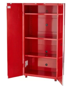 Husky 2-Pack Steel Shelf Set in Red (36 in. W x 15 in. D) for Ready-to-Assemble 36 in. Freestanding Garage Cabinet -Deals Hand Tools Zone Store red husky garage cabinet accessories g3600psr us 40 1000