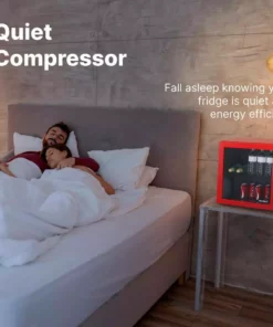 Husky 1.5 Cu. ft. 40-Can Glass Door Freestanding Countertop Quiet Mini Fridge with Reversible Door without Freezer (Red) -Deals Hand Tools Zone Store red husky mini fridges osfg010 rm 76 1000