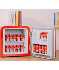 Husky 1.51 Cu. ft. 40-Can Retro Freestanding Quiet Compact Countertop Mini Fridge with Reversible Door without Freezer (Red) 15 Husky 1.51 Cu. ft. 40-Can Retro Freestanding Quiet Compact Countertop Mini Fridge with Reversible Door without Freezer (Red) -Deals Hand Tools Zone Store red husky mini fridges osfr001 rm c3 1000