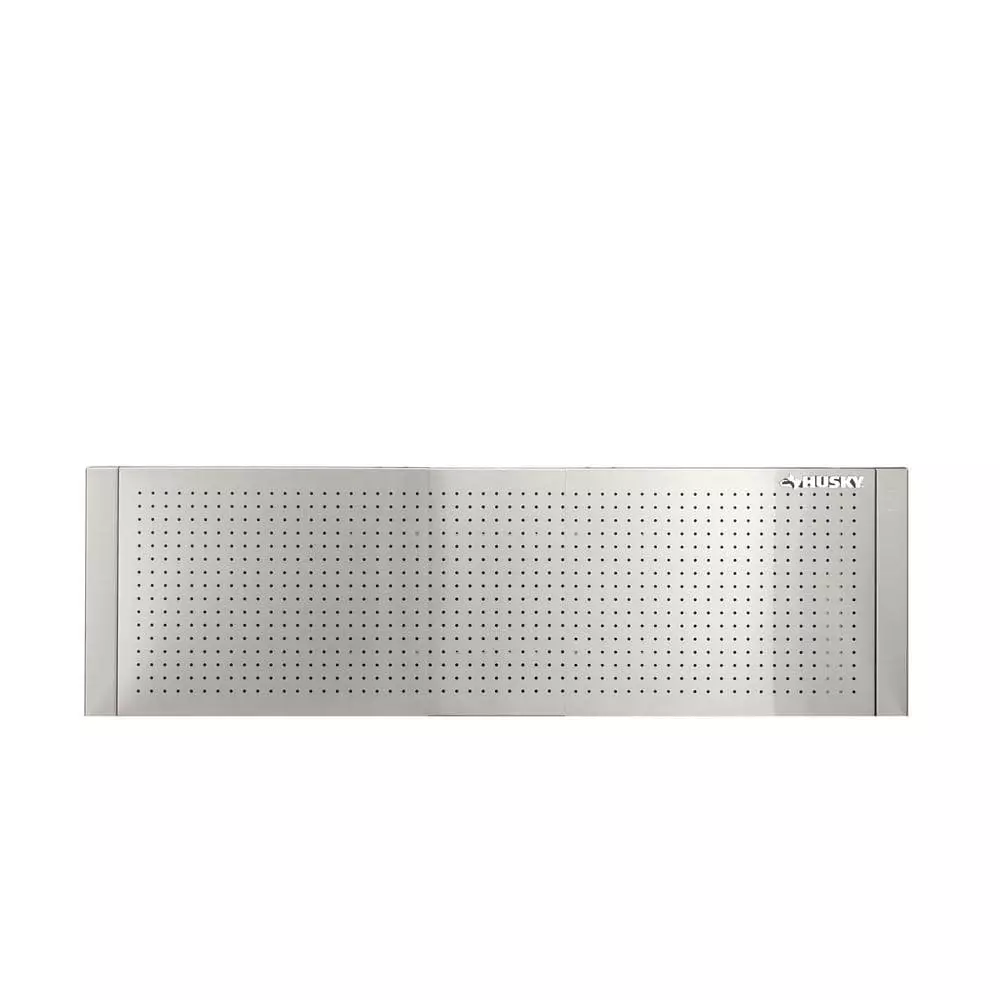 Husky 52 in. W to 72 in. W Adjustable Pegboard, Stainless Steel 7 Husky 52 in. W to 72 in. W Adjustable Pegboard, Stainless Steel - Image 5