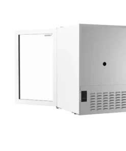 Husky 2.4 Cu. ft. 60-Can Freestanding Beverage Cooler Countertop Mini Fridge with Glass Door without Freezer (White) -Deals Hand Tools Zone Store white husky beverage wine combos osfg018 wl 44 1000