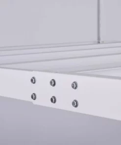 Husky Adjustable Height Overhead Ceiling Mount Garage Rack in White (42 in. H x 96 in. W x 32 in. D) 19 Husky Adjustable Height Overhead Ceiling Mount Garage Rack in White (42 in. H x 96 in. W x 32 in. D) -Deals Hand Tools Zone Store white husky overhead garage storage acr3296w p 1f 1000