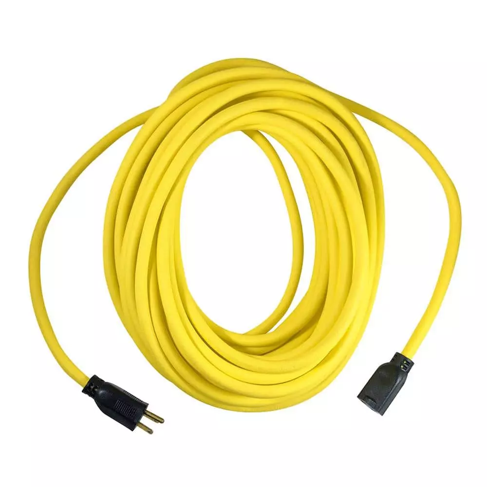 Husky 50 ft. 12/3 Extension Cord, Yellow 3 Husky 50 ft. 12/3 Extension Cord, Yellow