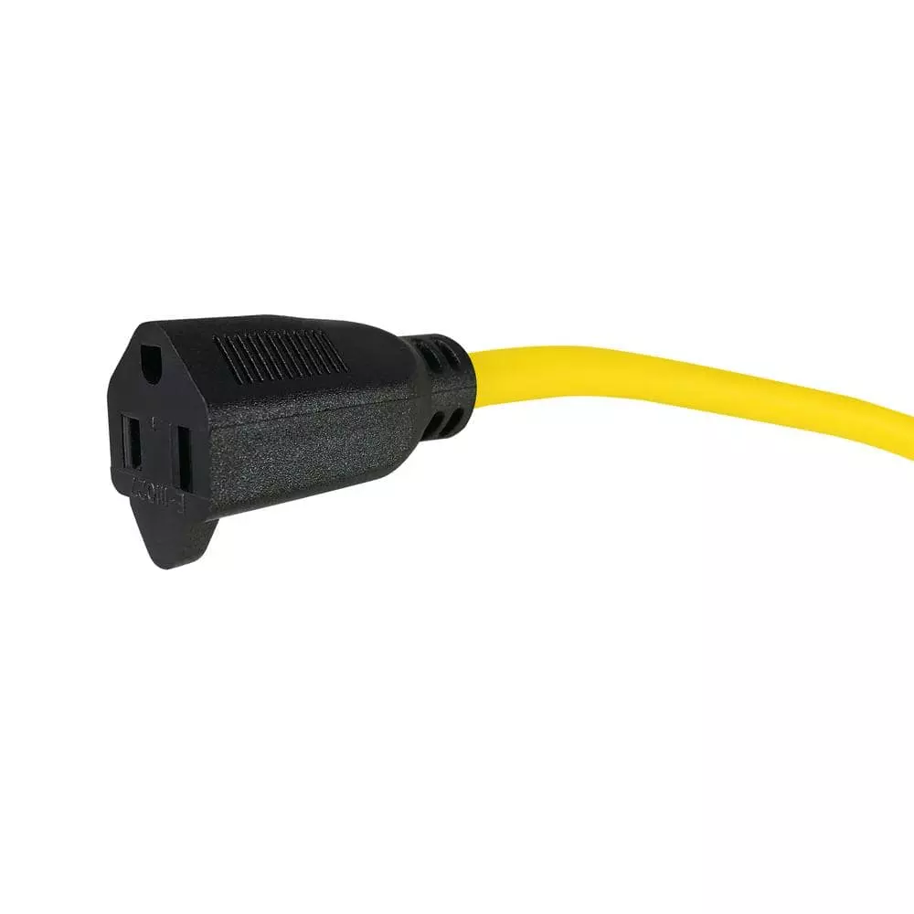 Husky 50 ft. 12/3 Extension Cord, Yellow 4 Husky 50 ft. 12/3 Extension Cord, Yellow - Image 2