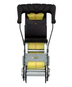 Husky 2 in. x 27 ft. Heavy-Duty Ratchet Tie-Down Strap with Flat Hooks -Deals Hand Tools Zone Store yellows golds husky ratchet straps fh0850 40 1000