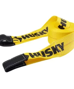Husky 4 in. x 30 ft. Recovery Strap -Deals Hand Tools Zone Store yellows golds husky tie down hardware accessories 54502 4f 1000